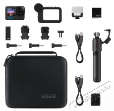 GoPro HERO12 Black Creator EditionHERO12 Black Creator Edition (CHDFB-121-EU) Fényképezőgép / kamera - Sport kamera - 4K felbontású - 493817