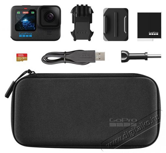 GoPro HERO12 Black Speciality Bundle akciókamera Fényképezőgép / kamera - Sport kamera - 4K felbontású - 508597