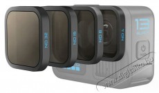 GoPro HERO13 BLACK HB-Lens Series Bundle Fényképezőgép / kamera - Sport kamera - 1080p Full HD felbontású - 519946