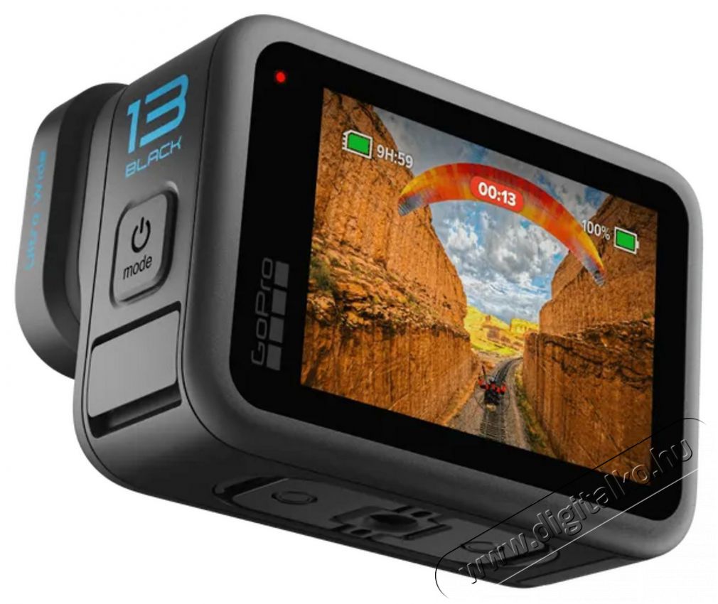 GoPro HERO13 Black Ultra Wide Edition F&eacute;nyk&eacute;pezőg&eacute;p / kamera - Sport kamera - 4K felbont&aacute;s&uacute; - 519945