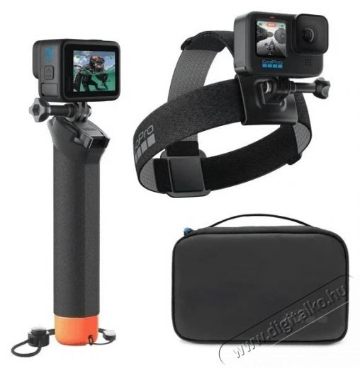 GoPro Adventure Kit (+Strappy) AKTES-003 - Csomagol&aacute;ss&eacute;r&uuml;lt Fot&oacute;-Vide&oacute; kieg&eacute;sz&iacute;tők - &Aacute;llv&aacute;ny - Kamera stabiliz&aacute;tor - 537589