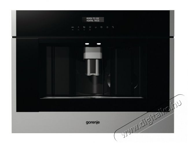 Gorenje CMA9200UX beépíthető kávéfőző Konyhai termékek - Kávéfőző / kávéörlő / kiegészítő - Beépíthető kávéfőző - 283910