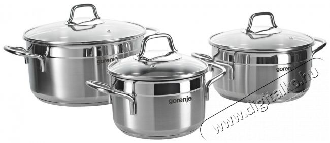 Gorenje CW6SC serpenyő+lábas szett Konyhai termékek - Edény - Edény készlet - 283764