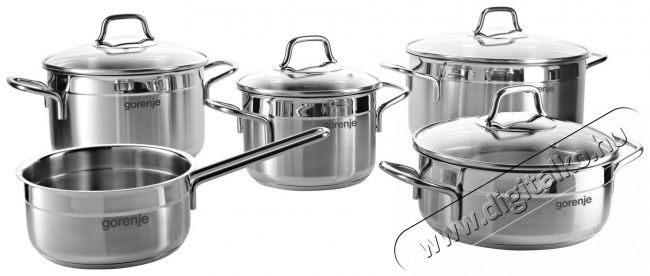 Gorenje CW9SC serpenyő+lábas szett Konyhai termékek - Edény - Edény készlet - 283765