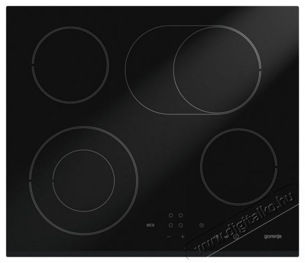Gorenje ECT620CSC elektromos főzőlap Konyhai termékek - Sütő-főzőlap, tűzhely (beépíthető) - Elektromos főzőlap (beépíthető) - 283866