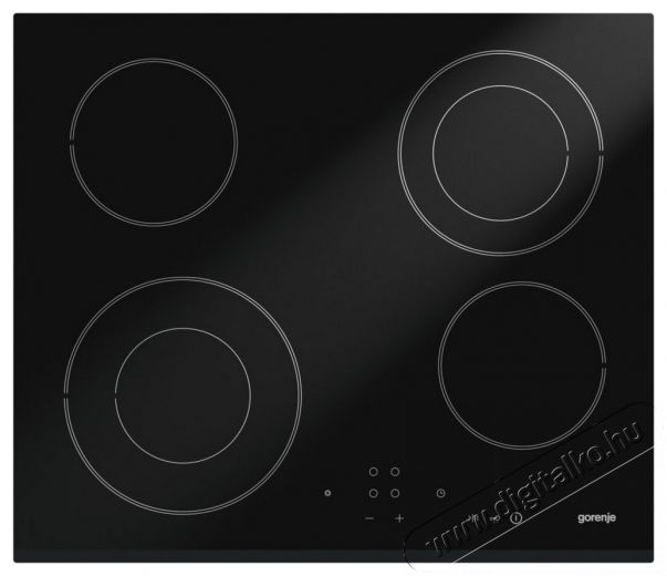 Gorenje ECT640CSC elektromos főzőlap Konyhai termékek - Sütő-főzőlap, tűzhely (beépíthető) - Elektromos főzőlap (beépíthető) - 283867