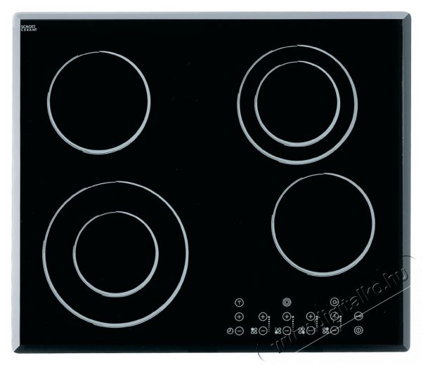 Gorenje ECT640SC elektromos főzőlap Konyhai termékek - Sütő-főzőlap, tűzhely (beépíthető) - Elektromos főzőlap (beépíthető) - 300372