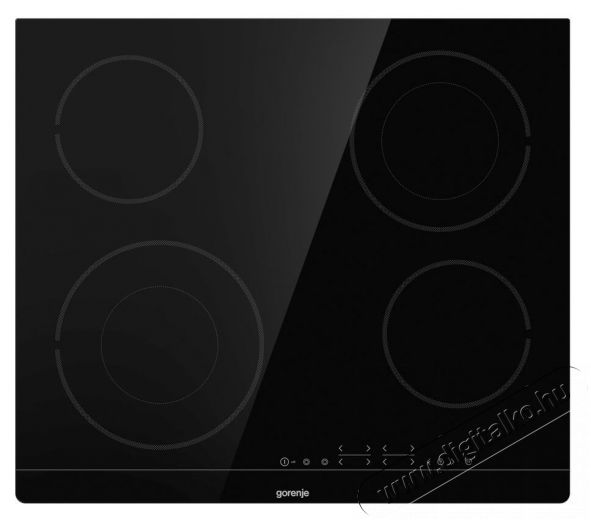 Gorenje ECT644BSC Konyhai termékek - Sütő-főzőlap, tűzhely (beépíthető) - Elektromos főzőlap (beépíthető) - 350183