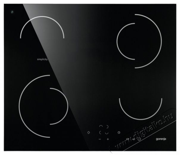 Gorenje ECT6SY2B elektromos főzőlap Konyhai termékek - Sütő-főzőlap, tűzhely (beépíthető) - Elektromos főzőlap (beépíthető) - 283881