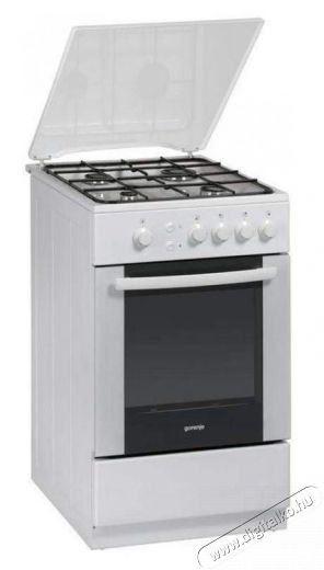 Gorenje G51104IW gáztűzhely Konyhai termékek - Sütő-főzőlap, tűzhely (szabadonálló) - Gáztűzhely (szabadonálló) - 298428