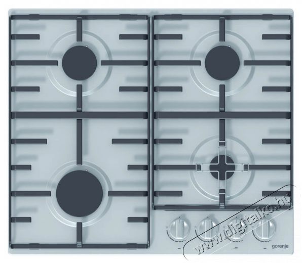Gorenje G640X gázfőzőlap Konyhai termékek - Sütő-főzőlap, tűzhely (beépíthető) - Gázfőzőlap (beépíthető) - 339329