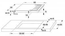 Gorenje G641X gázfőzőlap Konyhai termékek - Sütő-főzőlap, tűzhely (beépíthető) - Gázfőzőlap (beépíthető) - 339332