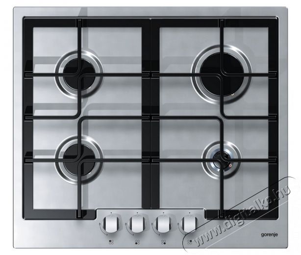Gorenje G6N40AX gázfőzőlap Konyhai termékek - Sütő-főzőlap, tűzhely (beépíthető) - Gázfőzőlap (beépíthető) - 288987
