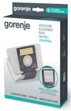 Gorenje GB1PBU 5db papír porzsák, bemeneti motorszűrővel Háztartás / Otthon / Kültér - Porszívó / takarítógép - Porzsák / portartály - 353210