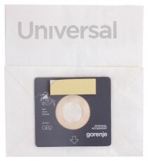 Gorenje GB2PBU 5db papír porzsák, bemeneti motorszűrővel Háztartás / Otthon / Kültér - Porszívó / takarítógép - Porzsák / portartály - 353213