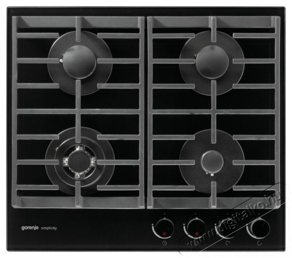 Gorenje GKTG6SY2B gázfőzőlap Konyhai termékek - Sütő-főzőlap, tűzhely (beépíthető) - Gázfőzőlap (beépíthető) - 283883