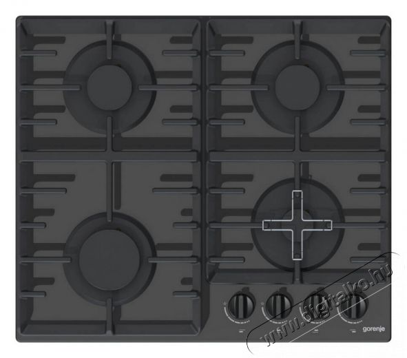 Gorenje GT641B gázfőzőlap Konyhai termékek - Sütő-főzőlap, tűzhely (beépíthető) - Gázfőzőlap (beépíthető) - 341250