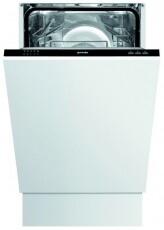 Gorenje GV51010 beépíthető mosogatógép Konyhai termékek - Mosogatógép - Keskeny (45cm-ig) beépíthető mosogatógép - 311758