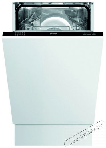 Gorenje GV51010 beépíthető mosogatógép Konyhai termékek - Mosogatógép - Keskeny (45cm-ig) beépíthető mosogatógép - 311758