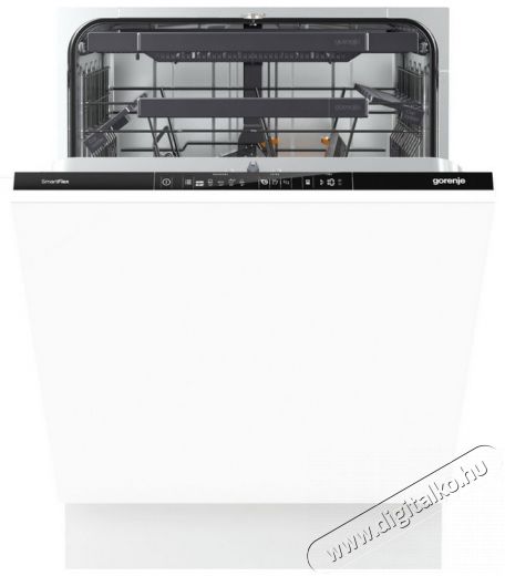Gorenje GV66160 beépíthető mosogatógép Konyhai termékek - Mosogatógép - Normál (60cm) beépíthető mosogatógép - 311761