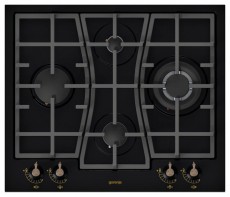 Gorenje GW65CLB gázfőzőlap Konyhai termékek - Sütő-főzőlap, tűzhely (beépíthető) - Gázfőzőlap (beépíthető) - 283869