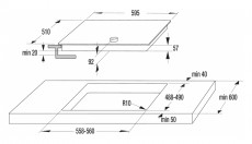 Gorenje IC6INB indukciós főzőlap Konyhai termékek - Sütő-főzőlap, tűzhely (beépíthető) - Indukciós főzőlap (beépíthető) - 300364