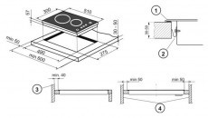 Gorenje IT332CSC Indukciós főzőlap Konyhai termékek - Sütő-főzőlap, tűzhely (beépíthető) - Indukciós főzőlap (beépíthető) - 288991
