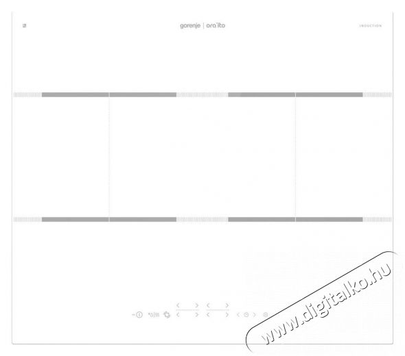 Gorenje IT646ORAW indukciós főzőlap Konyhai termékek - Sütő-főzőlap, tűzhely (beépíthető) - Indukciós főzőlap (beépíthető) - 353226