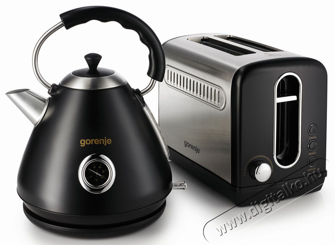 Gorenje K17CLBK Vízforraló, Classico - antracit Konyhai termékek - Vízforraló / teafőző - 363321