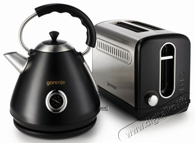 Gorenje K17CLBK Vízforraló, Classico - antracit Konyhai termékek - Vízforraló / teafőző - 363321