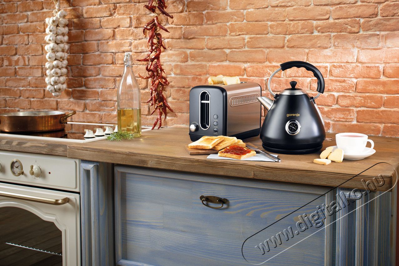Gorenje K17CLBK Vízforraló, Classico - antracit Konyhai termékek - Vízforraló / teafőző - 363321
