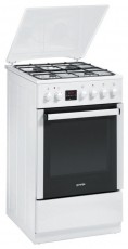 Gorenje K55320AW kombinált tűzhely Konyhai termékek - Sütő-főzőlap, tűzhely (szabadonálló) - Kombinált tűzhely (szabadonálló) - 283634