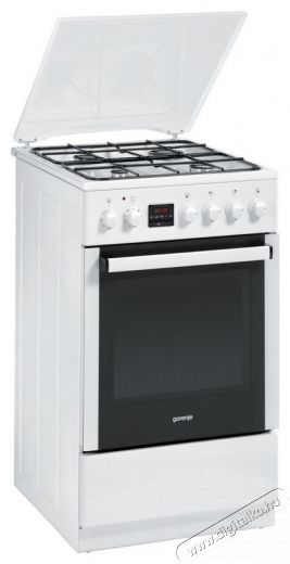Gorenje K55320AW kombinált tűzhely Konyhai termékek - Sütő-főzőlap, tűzhely (szabadonálló) - Kombinált tűzhely (szabadonálló) - 283634