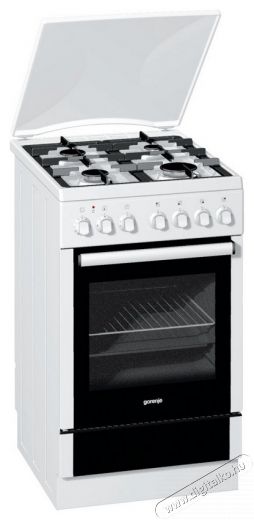 Gorenje K57220AW kombinált tűzhely Konyhai termékek - Sütő-főzőlap, tűzhely (szabadonálló) - Kombinált tűzhely (szabadonálló) - 283640