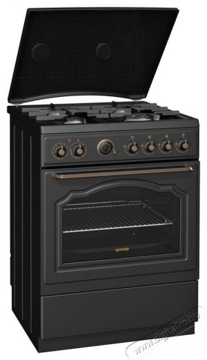 Gorenje K67CLB kombinált tűzhely Konyhai termékek - Sütő-főzőlap, tűzhely (szabadonálló) - Kombinált tűzhely (szabadonálló) - 283654