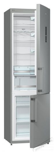 Gorenje NRK6202MX hűtőszekrény Konyhai termékek - Hűtő, fagyasztó (szabadonálló) - Alulfagyasztós kombinált hűtő - 306294