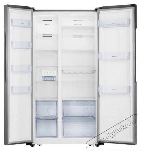 Gorenje NRS9181MX Side by Side hűtőszekrény Konyhai termékek - Hűtő, fagyasztó (szabadonálló) - Amerikai típusú Side By Side hűtő - 348420