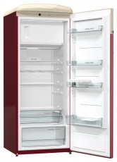 Gorenje OBRB153R Retro Special Edition egyajtós hűtőszekrény Konyhai termékek - Hűtő, fagyasztó (szabadonálló) - Alulfagyasztós kombinált hűtő - 353246