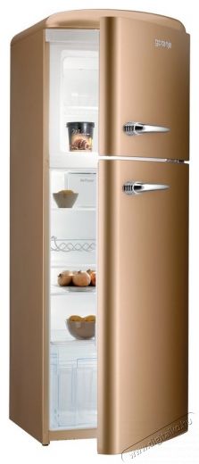 Gorenje RF60309OCO hűtőszekr&eacute;ny - k&aacute;v&eacute; Konyhai term&eacute;kek - Hűtő, fagyaszt&oacute; (szabadon&aacute;ll&oacute;) - Fel&uuml;lfagyaszt&oacute;s kombin&aacute;lt hűtő - 283574