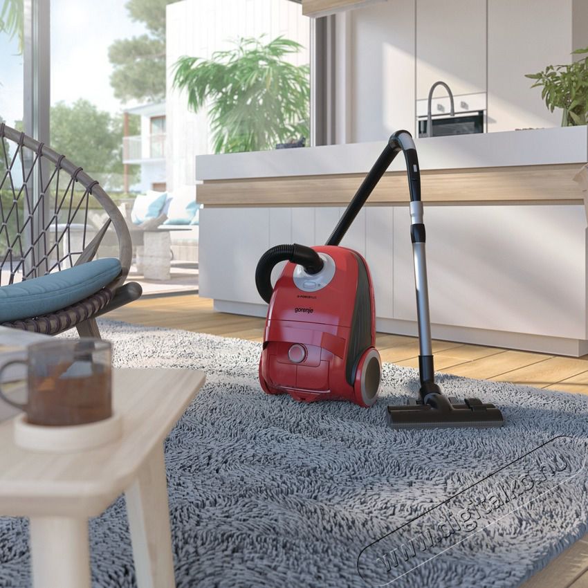Gorenje VCEA21GPLRCY porzsákos és portartályos porszívó Háztartás / Otthon / Kültér - Porszívó / takarítógép - Porzsákos porszívó - 334196