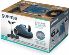 Gorenje VCEA23GPLBL Porszák/porzsák nélküli porszívó Háztartás / Otthon / Kültér - Porszívó / takarítógép - Porzsákos porszívó - 362220
