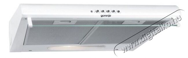 Gorenje DU6446 Beépíthető páraelszívó - fehér Konyhai termékek - Páraelszívó - Beépíthető / kihúzható - 362980