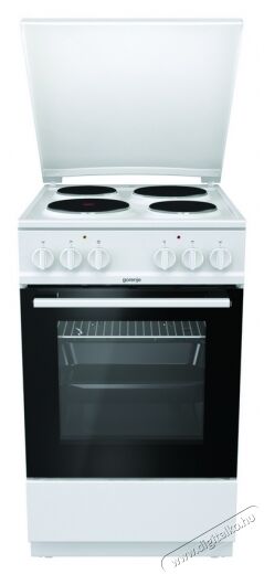Gorenje E5121WH elektromos tűzhely Konyhai termékek - Sütő-főzőlap, tűzhely (szabadonálló) - Elektromos tűzhely (szabadonálló) - 332931