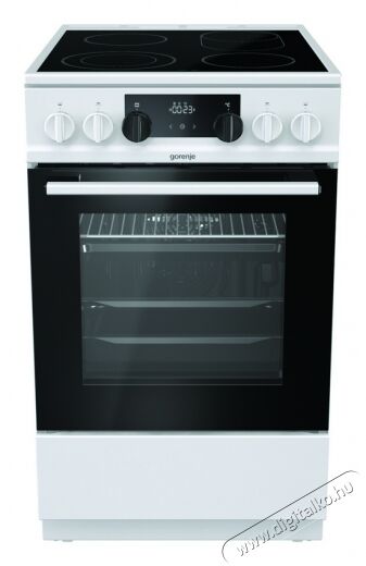 Gorenje EC5351WA elektromos tűzhely Konyhai termékek - Sütő-főzőlap, tűzhely (szabadonálló) - Elektromos tűzhely (szabadonálló) - 327897