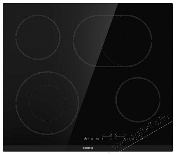 Gorenje ECT643BCSC beépíthető kerámia főzőlap Konyhai termékek - Sütő-főzőlap, tűzhely (beépíthető) - Elektromos főzőlap (beépíthető) - 345626