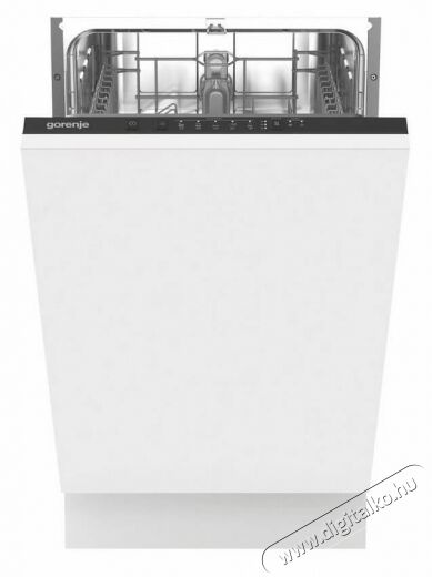 Gorenje GV52040 beépíthető mosogatógép Konyhai termékek - Mosogatógép - Keskeny (45cm-ig) beépíthető mosogatógép - 364185