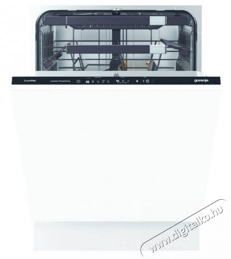 Gorenje GV68260 beépíthető mosogatógép Konyhai termékek - Mosogatógép - Normál (60cm) beépíthető mosogatógép - 332941