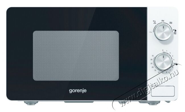 Gorenje MO17E1W mikrohullámú sütő - fehér Konyhai termékek - Mikrohullámú sütő - Mikrohullámú sütő (szabadonálló) - 350203