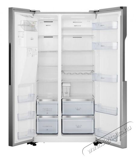 Gorenje NRS9181VX Side-by-Side hűtőszekrény Konyhai termékek - Hűtő, fagyasztó (szabadonálló) - Amerikai típusú Side By Side hűtő - 350577