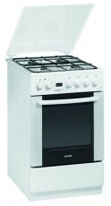 Gorenje K55303AW kombinált tűzhely Konyhai termékek - Sütő-főzőlap, tűzhely (szabadonálló) - Kombinált tűzhely (szabadonálló) - 283632
